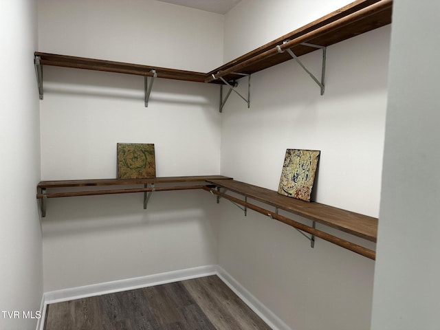 516 Fleetwood Ct Unit F, Kingsport, TN 37660 - spacious closet with dark wood-style flooring