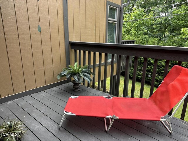 516 Fleetwood Ct Unit F, Kingsport, TN 37660 - view of wooden terrace