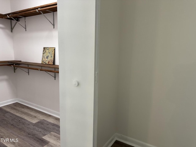 516 Fleetwood Ct Unit F, Kingsport, TN 37660 - spacious closet featuring wood finished floors