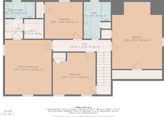 219 Meridale Dr, Johnson City, TN 37601 - home floor plan