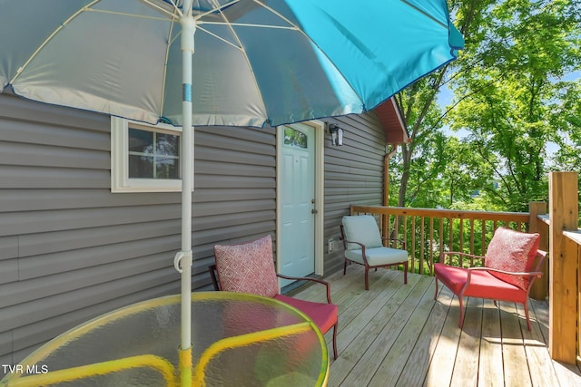 515 Aesque St Ext, Kingsport, TN 37665 - view of wooden terrace