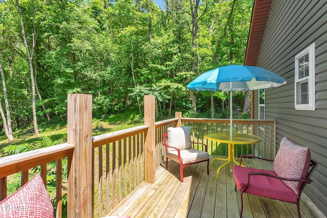 515 Aesque St Ext, Kingsport, TN 37665 - view of wooden terrace