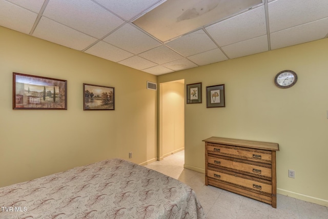 16 Chaucer Ct, Gray, TN 37615 - bedroom with a drop ceiling and baseboards