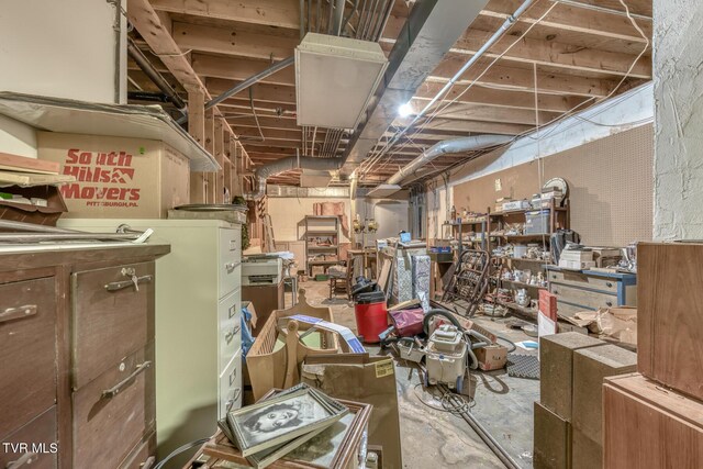 16 Chaucer Ct, Gray, TN 37615 - view of unfinished below grade area