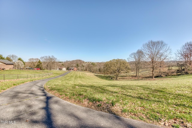 16 Chaucer Ct, Gray, TN 37615 - view of asphalt driveway featuring a view of countryside