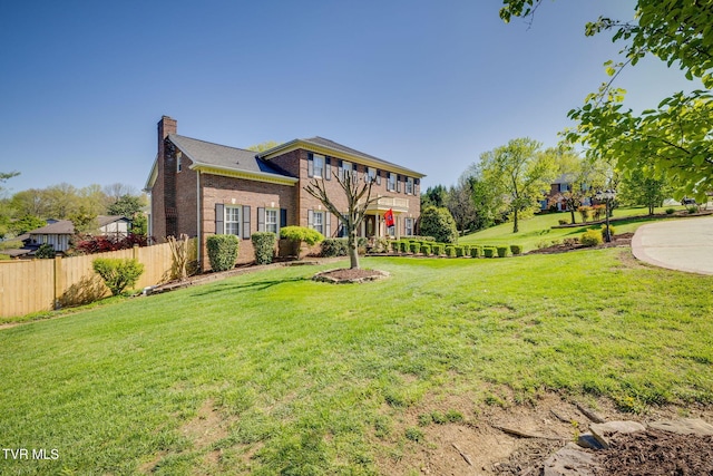 2001 Springfield Ave, Kingsport, TN 37664 - view of front of home featuring a chimney and brick siding