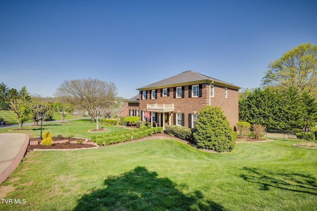 2001 Springfield Ave, Kingsport, TN 37664 - georgian-style home featuring brick siding