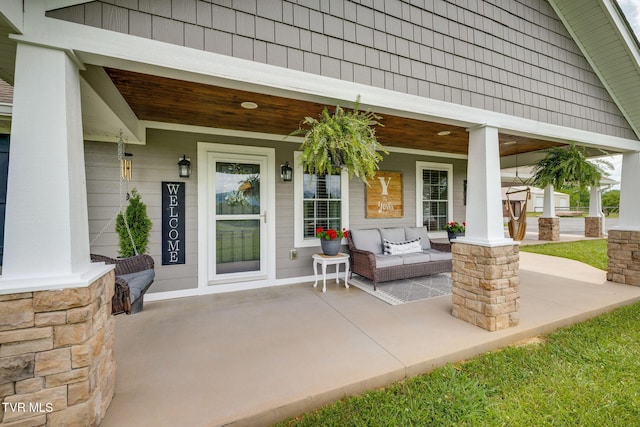110 Emmanuel Dr, Johnson City, TN 37601 - view of covered porch