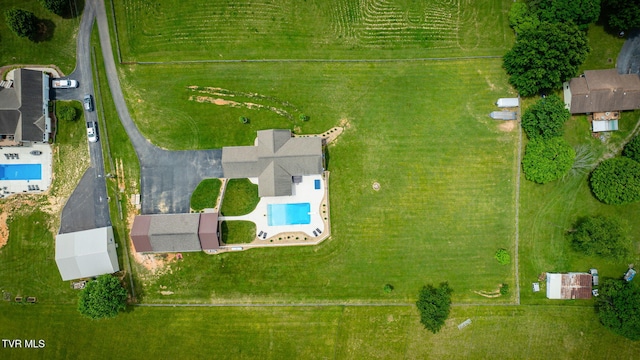 110 Emmanuel Dr, Johnson City, TN 37601 - drone / aerial view of a pool area