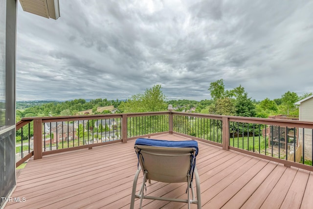 220 Michaels Ridge Blvd, Johnson City, TN 37615 - view of wooden deck