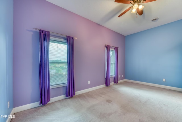 220 Michaels Ridge Blvd, Johnson City, TN 37615 - empty room featuring carpet floors, ceiling fan, and baseboards