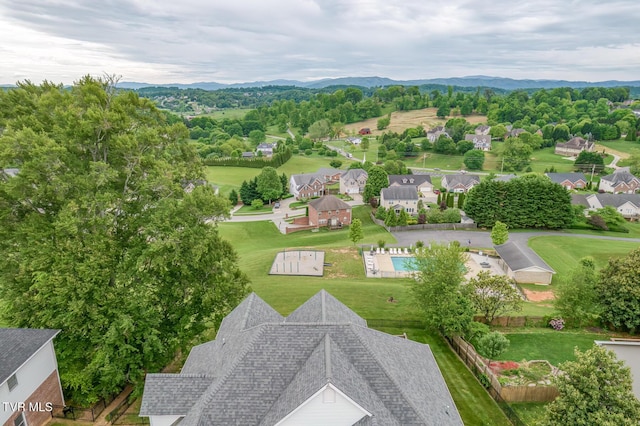 220 Michaels Ridge Blvd, Johnson City, TN 37615 - bird's eye view of a mountainous background