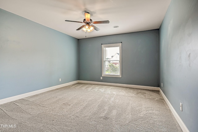 1030 Savin Fls, Gray, TN 37615 - carpeted empty room with ceiling fan and baseboards
