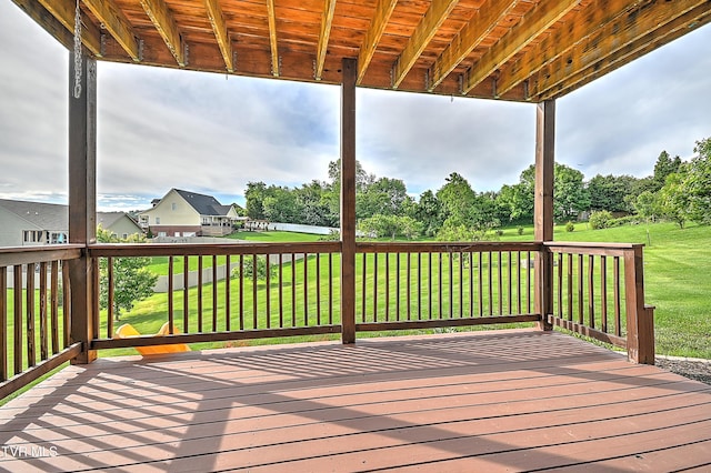 1030 Savin Fls, Gray, TN 37615 - deck with a lawn