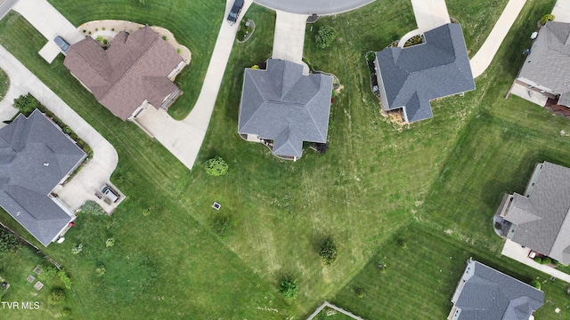 1030 Savin Fls, Gray, TN 37615 - aerial view of property and surrounding area with nearby suburban area
