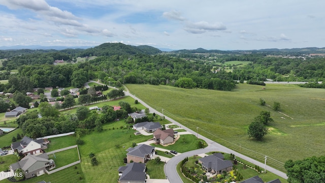 1030 Savin Fls, Gray, TN 37615 - aerial perspective of suburban area with a heavily wooded area