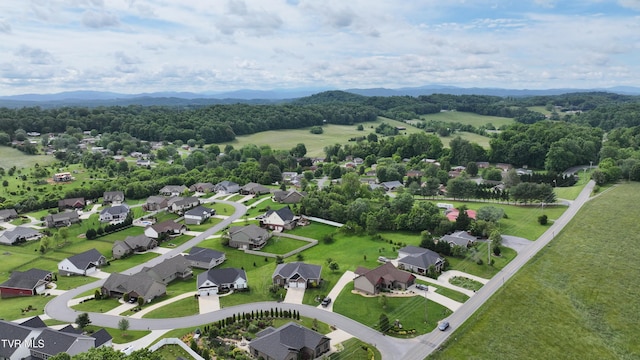 1030 Savin Fls, Gray, TN 37615 - aerial perspective of suburban area with a mountain backdrop