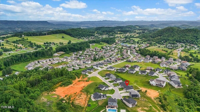 3321 Cottage Green Ct, Kingsport, TN 37664 - aerial perspective of suburban area