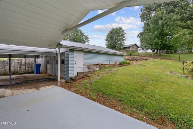 204 Maple Dr, Jonesborough, TN 37659 - view of yard with a patio