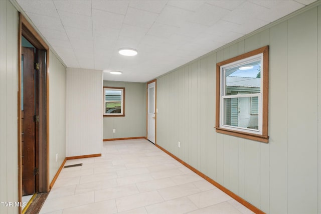 204 Maple Dr, Jonesborough, TN 37659 - unfurnished room featuring baseboards and wooden walls