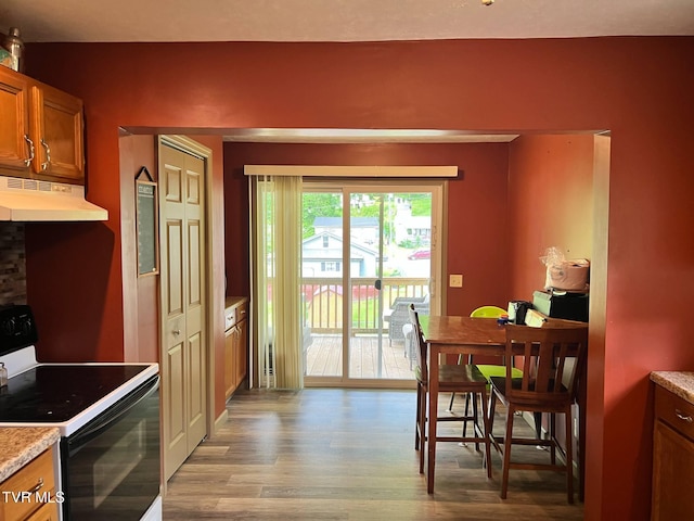 326 Park Ave, Appalachia, VA 24216 - dining space featuring wood finished floors