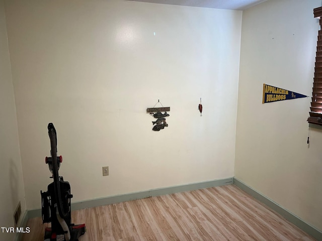 326 Park Ave, Appalachia, VA 24216 - empty room featuring wood finished floors and baseboards