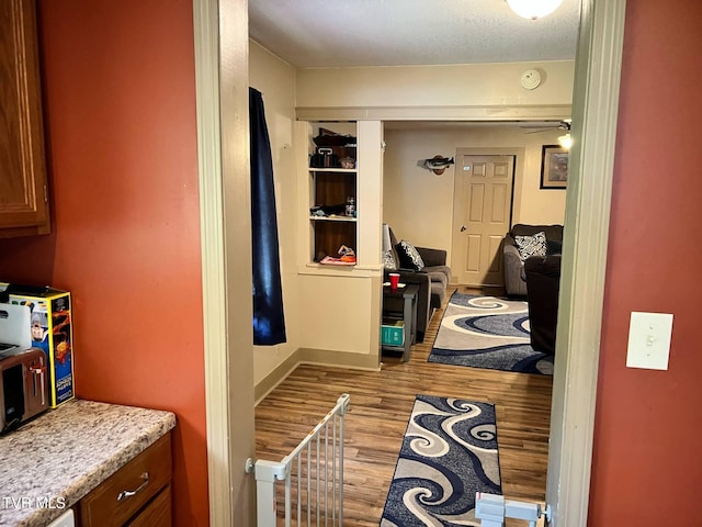 326 Park Ave, Appalachia, VA 24216 - hallway with wood finished floors