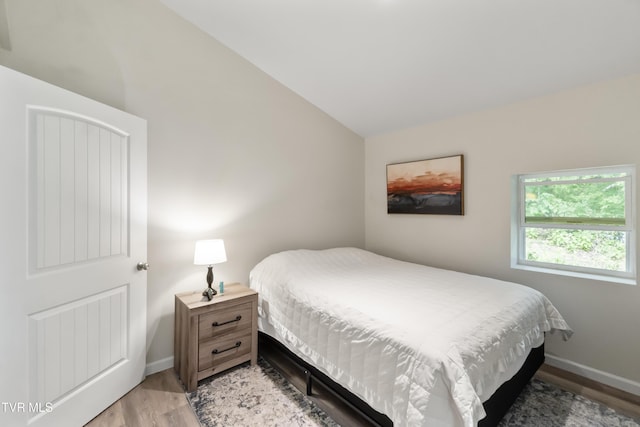 2087 Fodderstack Mountain Loop, Greeneville, TN 37745 - bedroom featuring light wood-style flooring, lofted ceiling, and baseboards