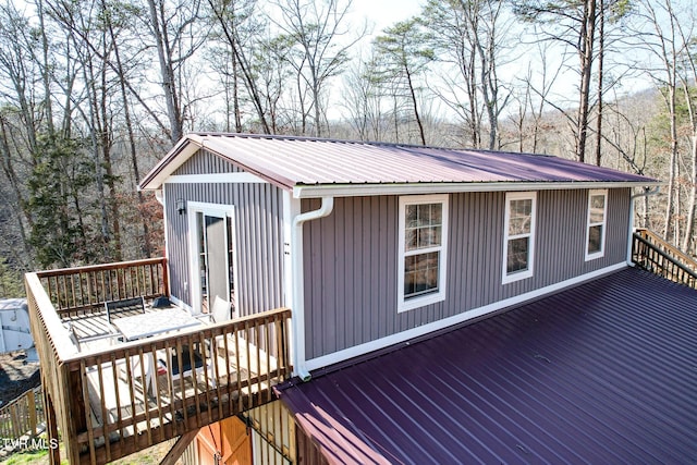 2087 Fodderstack Mountain Loop, Greeneville, TN 37745 - view of wooden terrace