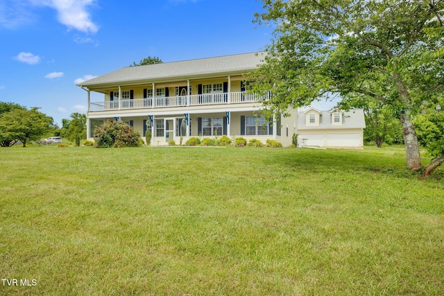516 Bowmantown Rd, Telford, TN 37690 - view of front of house featuring a front yard and an attached garage