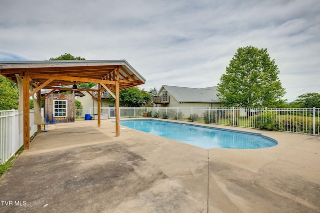 516 Bowmantown Rd, Telford, TN 37690 - view of pool with a patio area