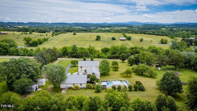 516 Bowmantown Rd, Telford, TN 37690 - overview of rural landscape with a mountainous background