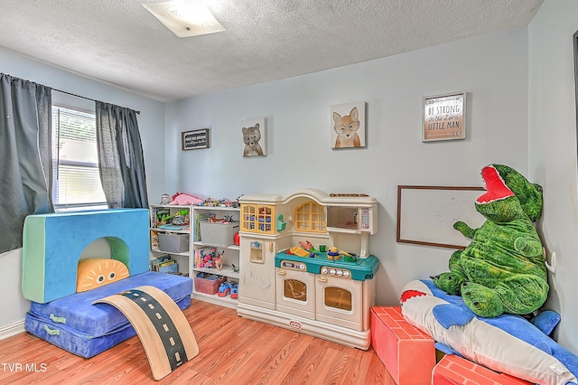 481 Pleasant Hill Rd, Blountville, TN 37617 - playroom with wood finished floors and a textured ceiling