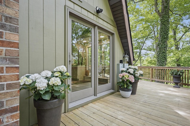 8466 Courtland Rd, Wise, VA 24293 - view of wooden terrace