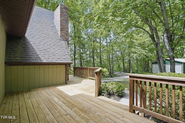 8466 Courtland Rd, Wise, VA 24293 - view of wooden deck