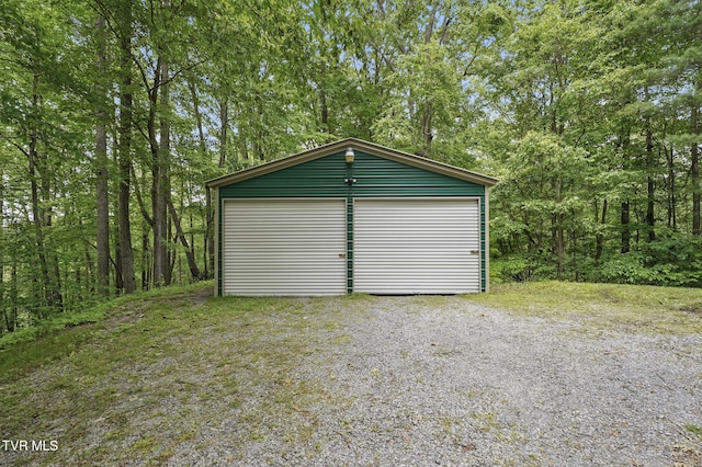 8466 Courtland Rd, Wise, VA 24293 - view of detached garage