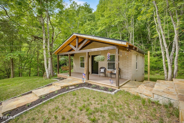 455 Okey Mowell Rd, Kingsport, TN 37660 - view of outdoor structure with a forest view