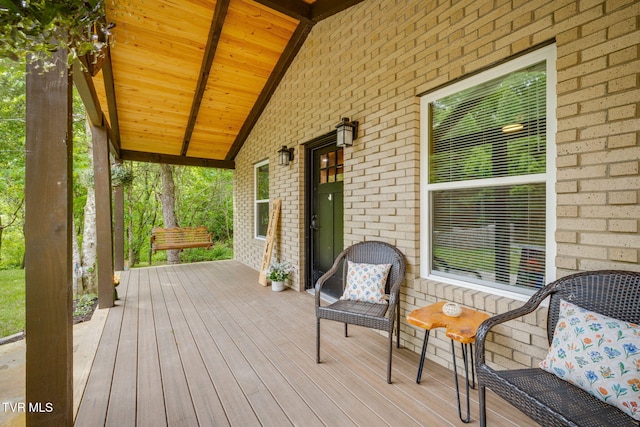 455 Okey Mowell Rd, Kingsport, TN 37660 - view of wooden porch