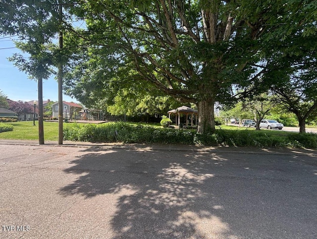 501 Moore St, Bristol, VA 24201 - view of front of home with a gazebo and a front lawn