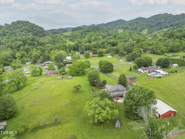 22319 Campground Rd, Bristol, VA 24202 - bird's eye view of a heavily wooded area