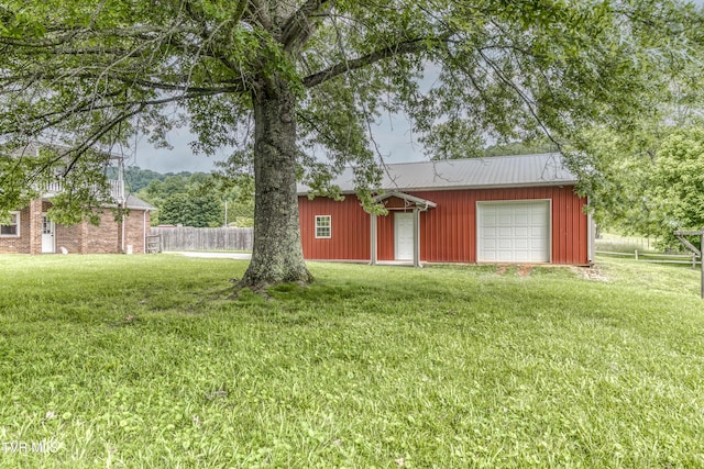 22319 Campground Rd, Bristol, VA 24202 - view of yard featuring an outbuilding
