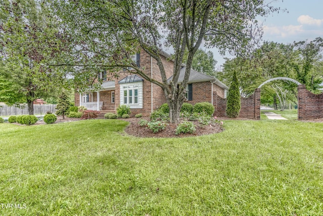 22319 Campground Rd, Bristol, VA 24202 - view of front of property featuring brick siding