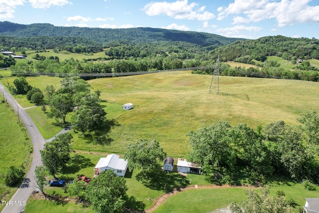 1730 Baileyton Main St, Greeneville, TN 37745 - overview of rural landscape featuring mountains and a forest