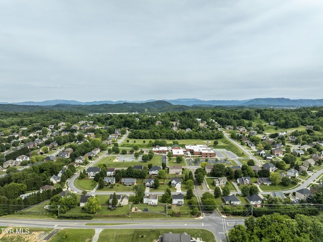 1402 Lake Ridge Sq, Johnson City, TN 37601 - aerial view of a mountain backdrop