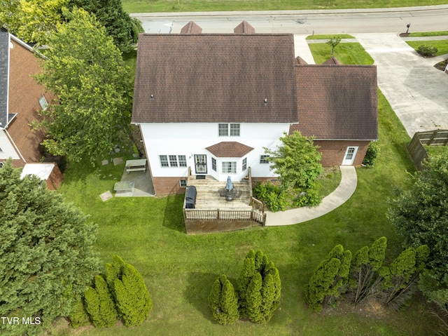 1402 Lake Ridge Sq, Johnson City, TN 37601 - view from above of property