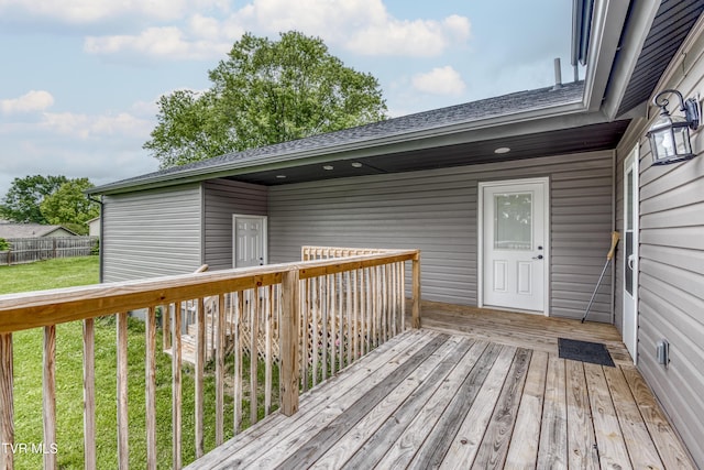 5 Loire Ct, Johnson City, TN 37604 - wooden deck featuring a lawn