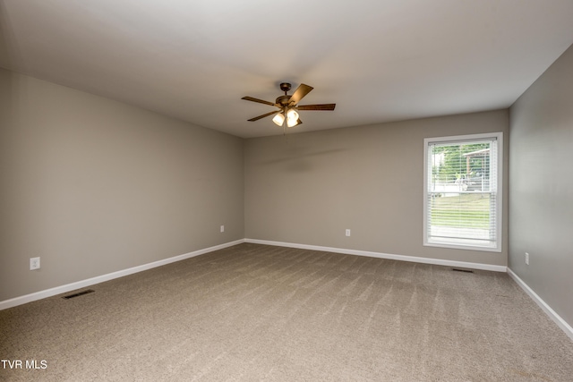 5 Loire Ct, Johnson City, TN 37604 - unfurnished room featuring ceiling fan, carpet flooring, and baseboards