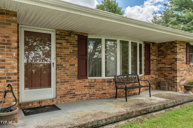 293 Miller Rd, Jonesborough, TN 37659 - property entrance with brick siding