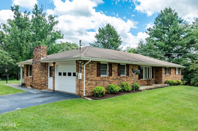 293 Miller Rd, Jonesborough, TN 37659 - ranch-style home featuring a garage, driveway, and brick siding