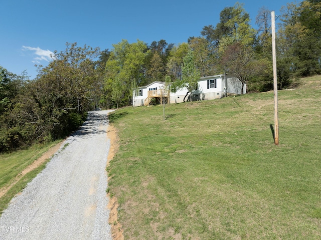 123 Griffin Dr, Dandridge, TN 37725 - view of dirt / gravel driveway